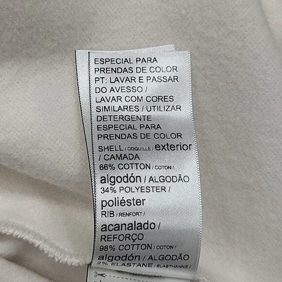 Puma Womens Sweatshirt XX-Large Size Off White Everyday Modern Pullover Top - Picture 10 of 11